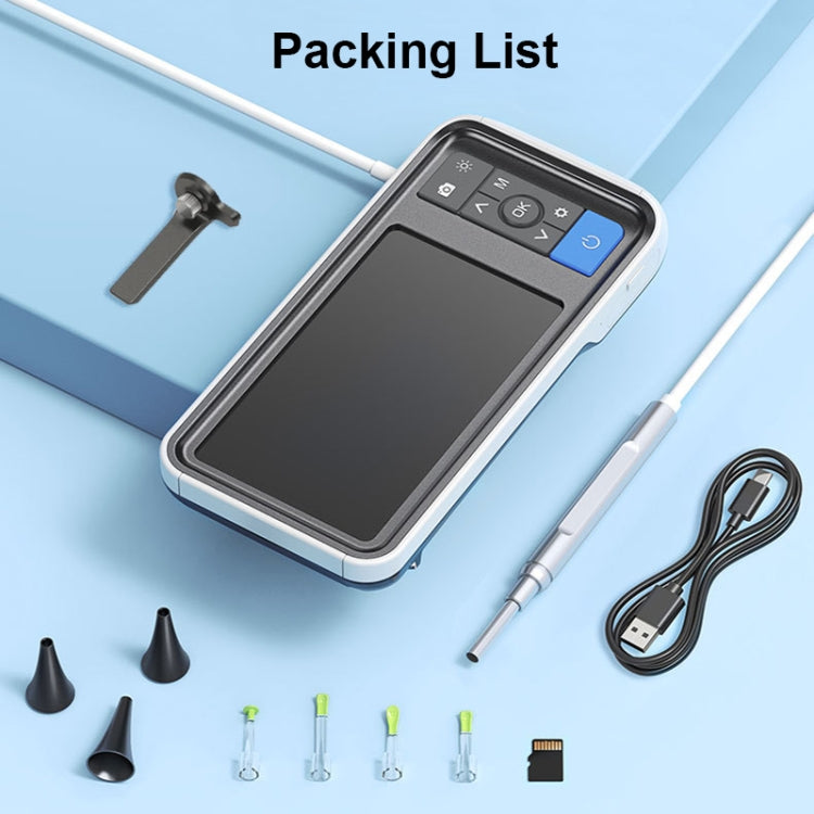 TESLONG MS450 4.5 inch HD Smart Screen Otoscope with 32GB Memory Card