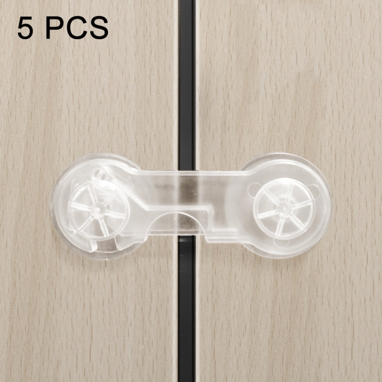 Children Drawer Anti-opening Cabinet Door Refrigerator Safety Lock, 10 PCS/Pack, Pair Lock 10 PCS/Pack, 5 PCS/Pack, Pair Lock 5 PCS/Pack, 5 PCS Transparent +5 Pair Lock