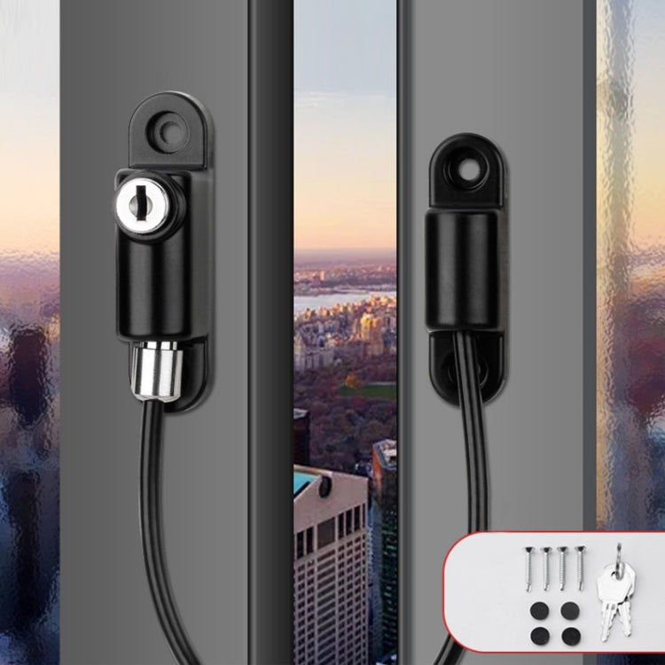 Children High-rise Anti-fall Safety Lock Window Push Limiter, Color:, White, Black, White (Thick), Black (Thick), White (Special Thick), Black (Special Thick), White (Enhanced), Black (Enhanced), White (High Standard), Black (High Standard)