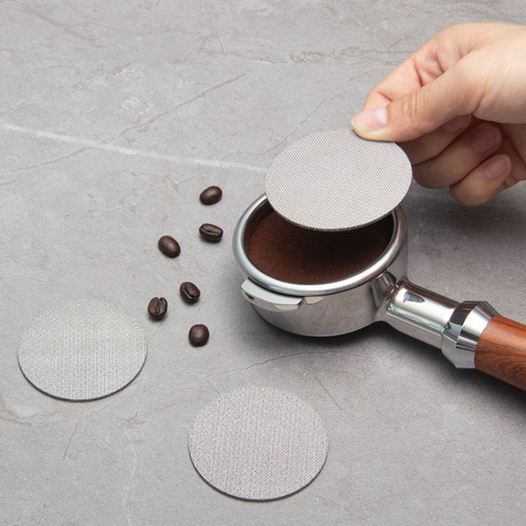 Stainless Steel Sintered Sheet Coffee Splash Filter, Size: 58mm x 1.7mm