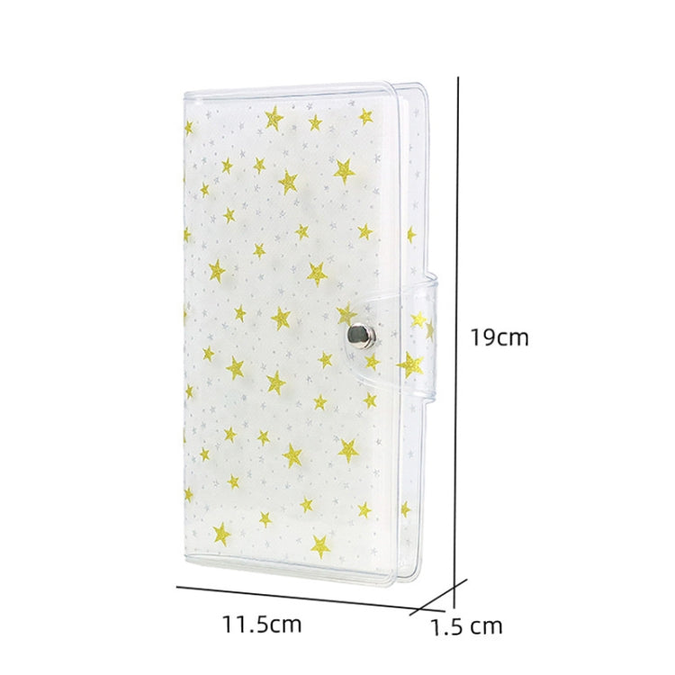 CAIUL 3 Inch PVC Photo Album Large Capacity Collection Commemorative Book