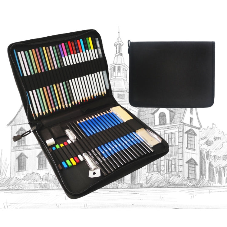 Sketch Color Pencil Set Art Student Drawing Kit