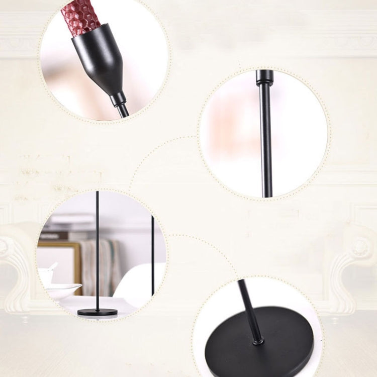 3 PCS / Set Home Decoration Wedding Wrought Iron Candle Holder, Style: