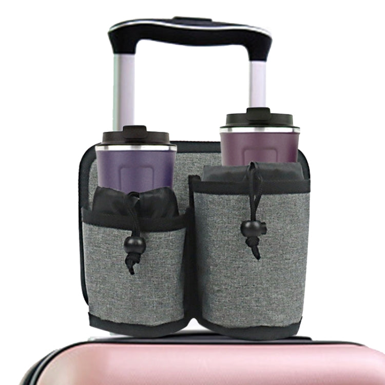 Luggage Travel Cup Holder Travel Beverage Storage Rack