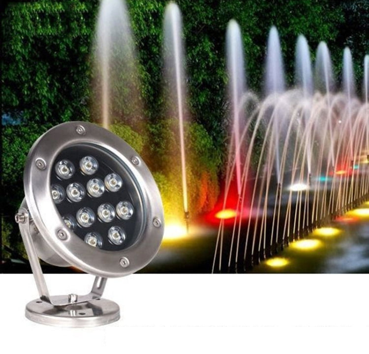 LED Underwater Light Pool Fish Pond Fountain Waterproof Landscape Light