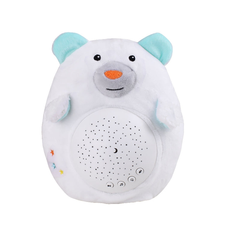 Kids Soft Toys Stuffed Plush Toys With Music & Stars Projector Light