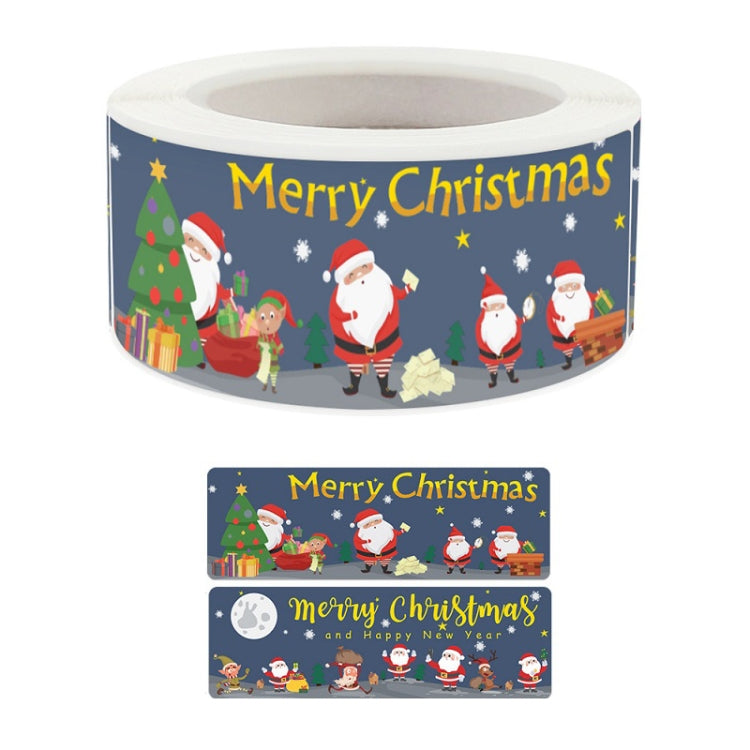 Christmas Stickers Child Toys Holiday Cartoon Tabel