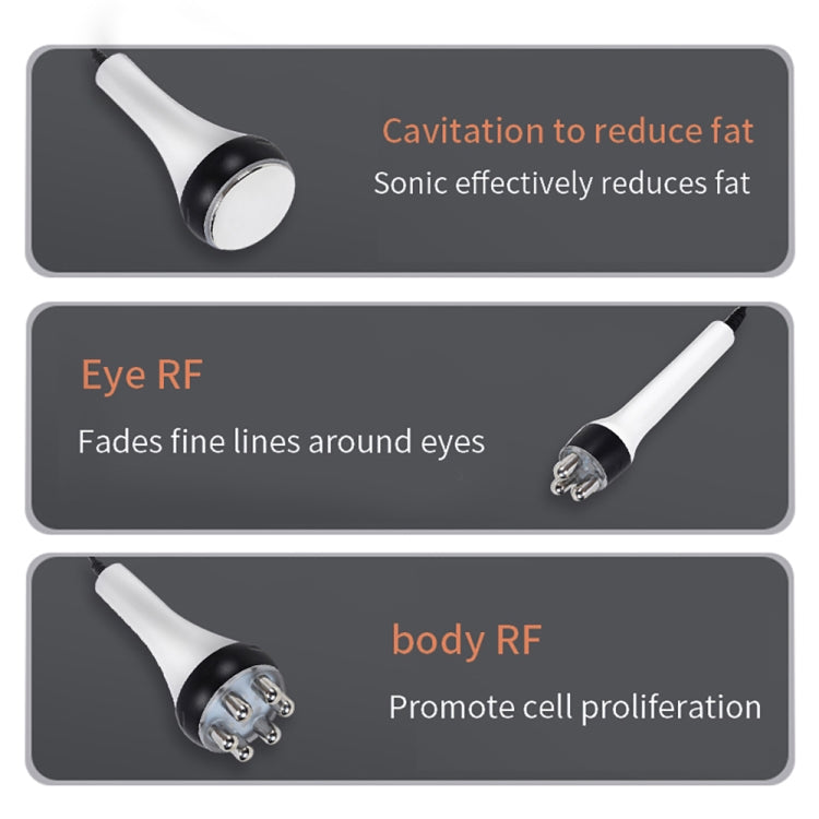 Beemyi 3 In 1 40K Ultrasonic Cavitation Body Slimming Machine RF Beauty Device