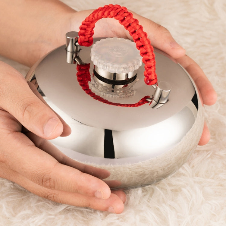 One-piece Cover 304 Stainless Steel Soup Pouch Hand Warmer Hot Water Bottle, 13cm, 15cm, 18cm, 20cm