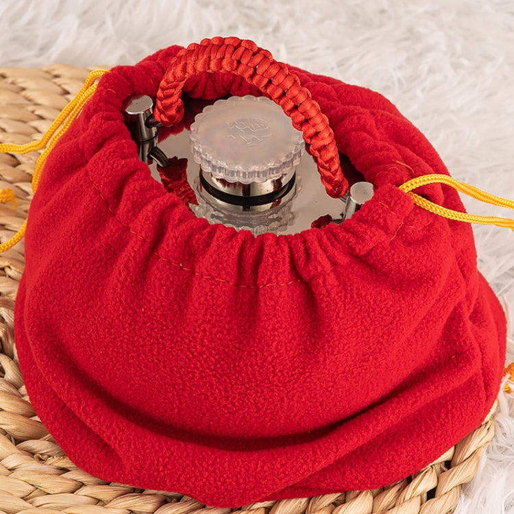 One-piece Cover 304 Stainless Steel Soup Pouch Hand Warmer Hot Water Bottle, 13cm, 15cm, 18cm, 20cm