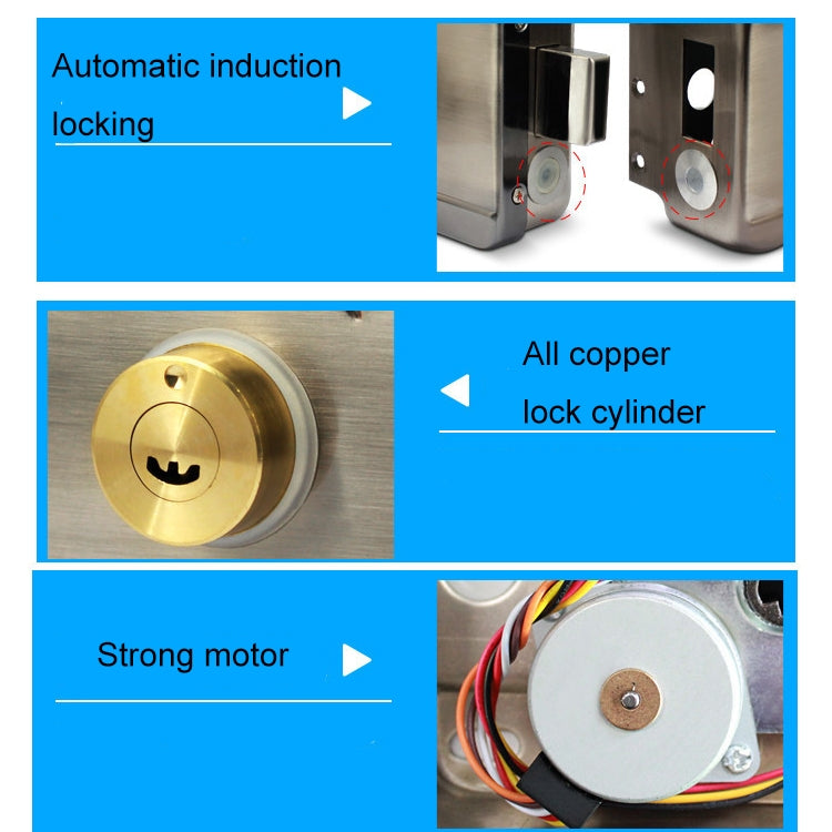 ID Access Control One Piece Induction Motor Lock