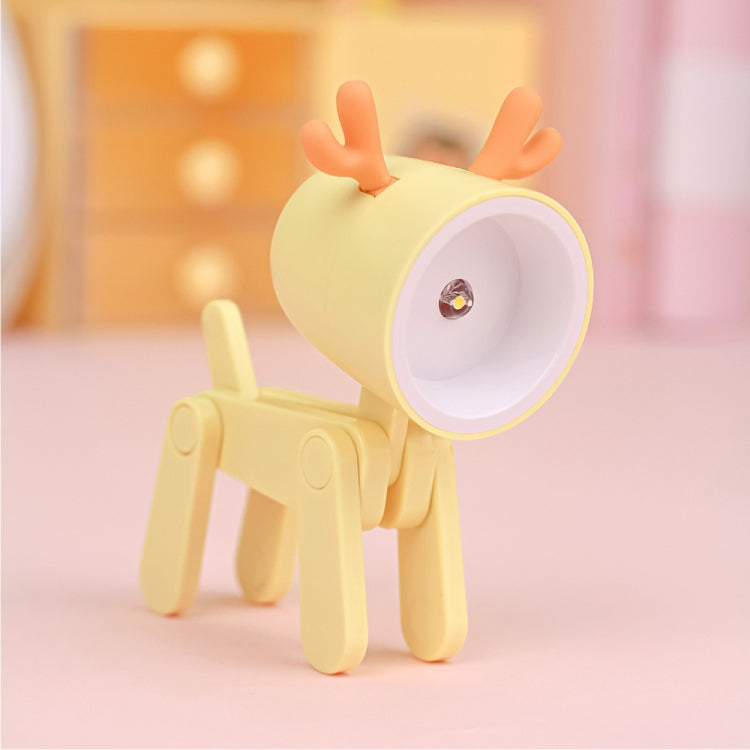 TL-23 LED Mini Foldable Cartoon Desk Lamp Home Pet Shape Decoration Table Lamp, Spec: