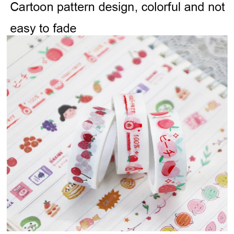 42001 Cartoon Pattern Hand Account Tape Set Diary Handbook DIY Washi Material