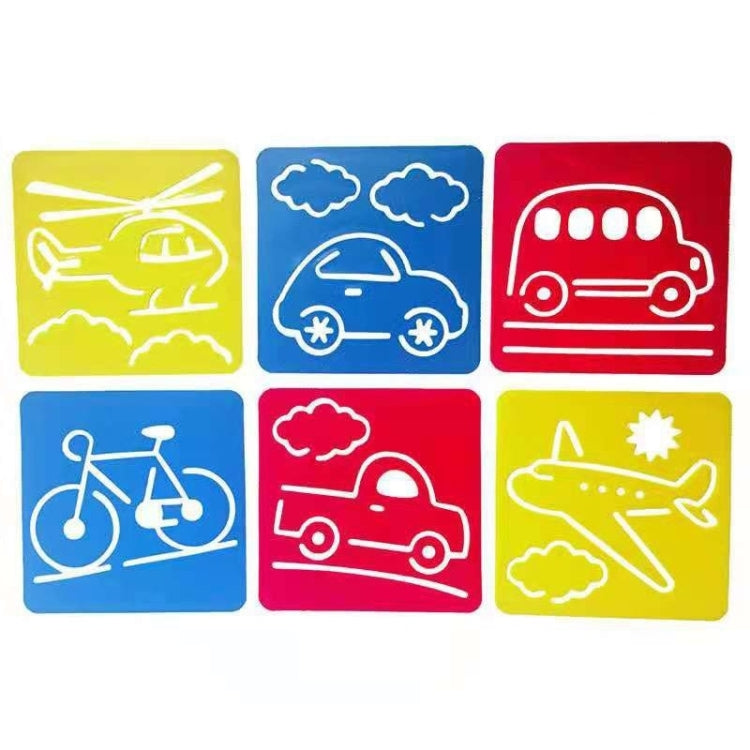Children DIY Drawing Stencil Colorful Hollow Copy Board, H-01, H-02, H-03, H-04, H-05, H-06, H-07, H-08, H-09, H-10, H-11, H-12, H-13, H-14, H-15, H-16, H-17, H-18