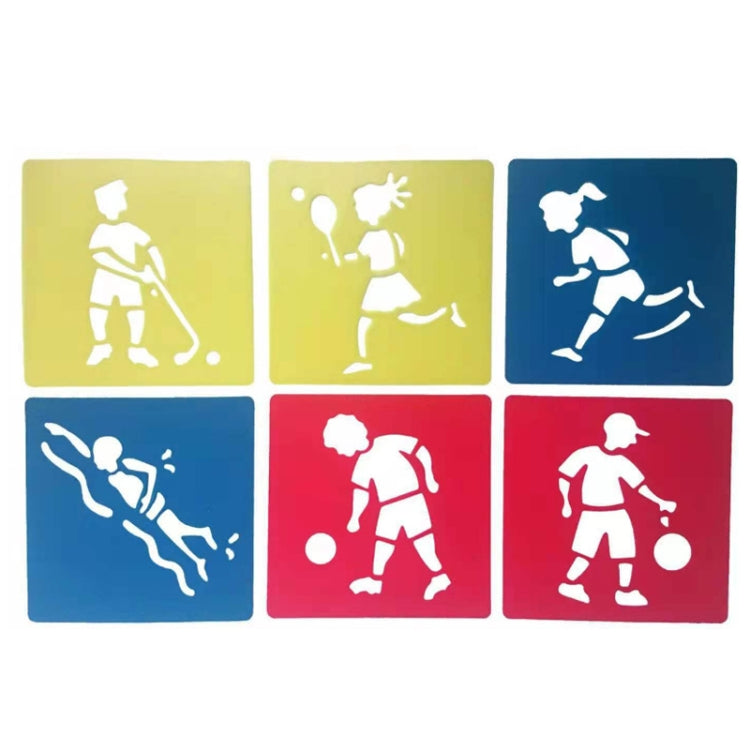 Children DIY Drawing Stencil Colorful Hollow Copy Board, H-01, H-02, H-03, H-04, H-05, H-06, H-07, H-08, H-09, H-10, H-11, H-12, H-13, H-14, H-15, H-16, H-17, H-18