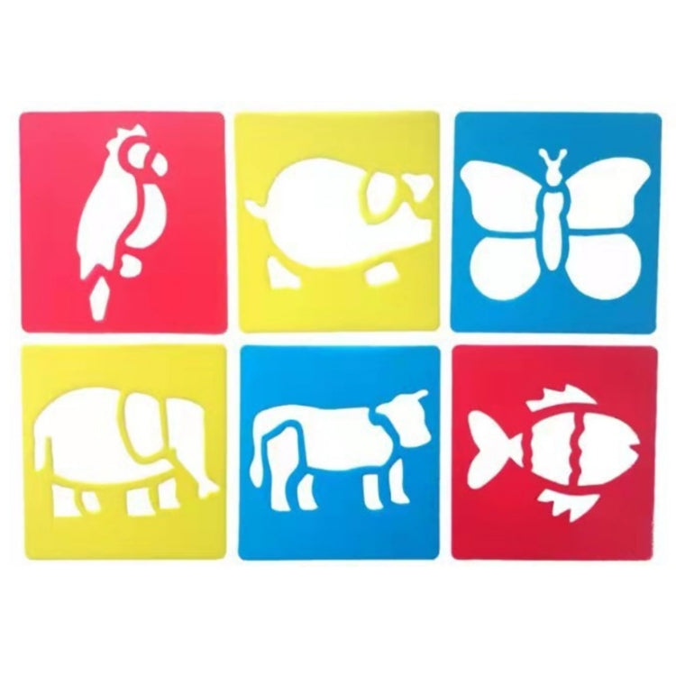 Children DIY Drawing Stencil Colorful Hollow Copy Board, H-01, H-02, H-03, H-04, H-05, H-06, H-07, H-08, H-09, H-10, H-11, H-12, H-13, H-14, H-15, H-16, H-17, H-18