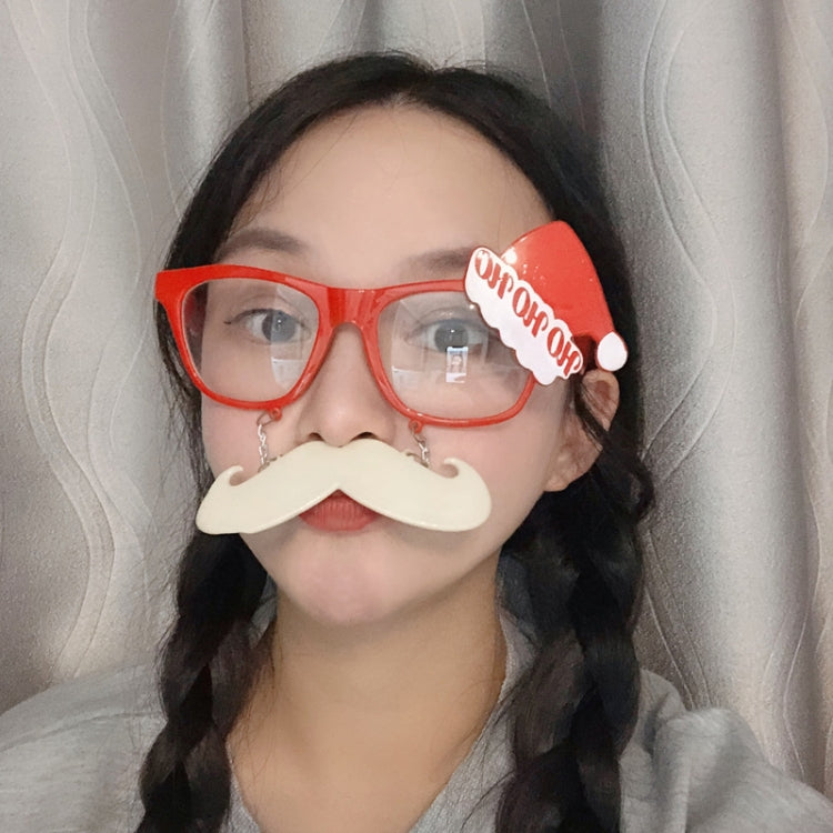 Christmas Weird Glasses Personalized Christmas Hair Clip