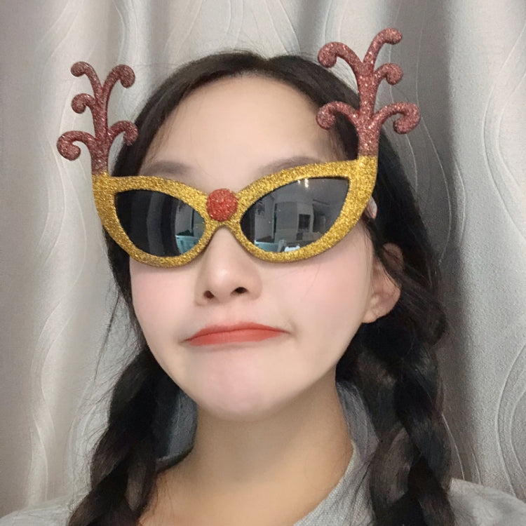 Christmas Weird Glasses Personalized Christmas Hair Clip