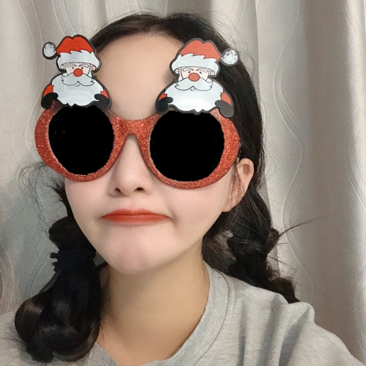 Christmas Weird Glasses Personalized Christmas Hair Clip