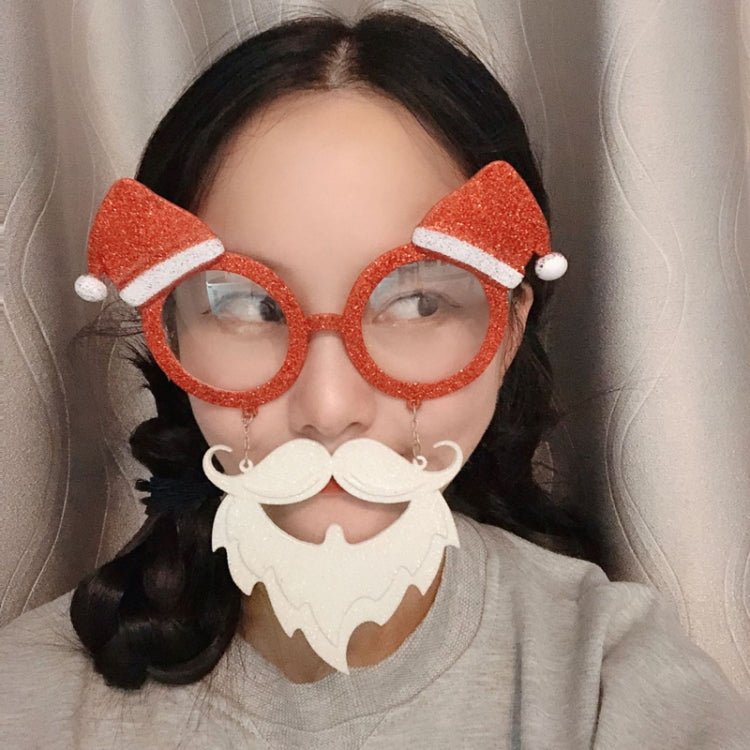 Christmas Weird Glasses Personalized Christmas Hair Clip