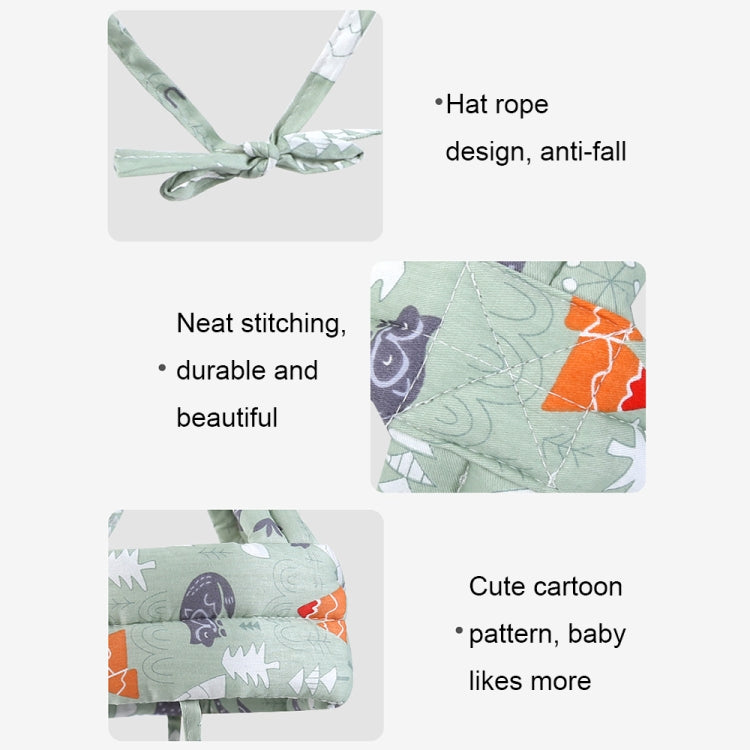 Baby Breathable Anti-fall Head Protective Cap Baby Protective Cap Toddler Bumper Cap, Spec: