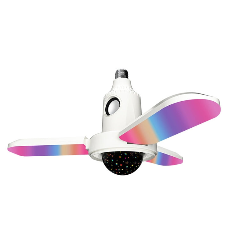 ZSCPH-001 40W Multifunctional Bluetooth RGB Colorful Three-Leaf Music Atmosphere Light, Size: