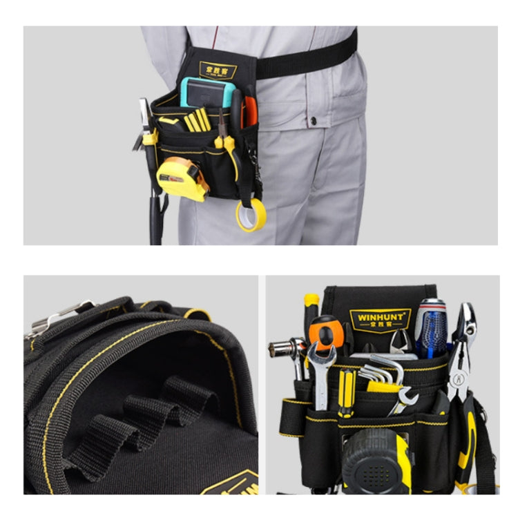 WINHUNT Thickened Canvas Multifunctional Hardware Tool Bag, Model: