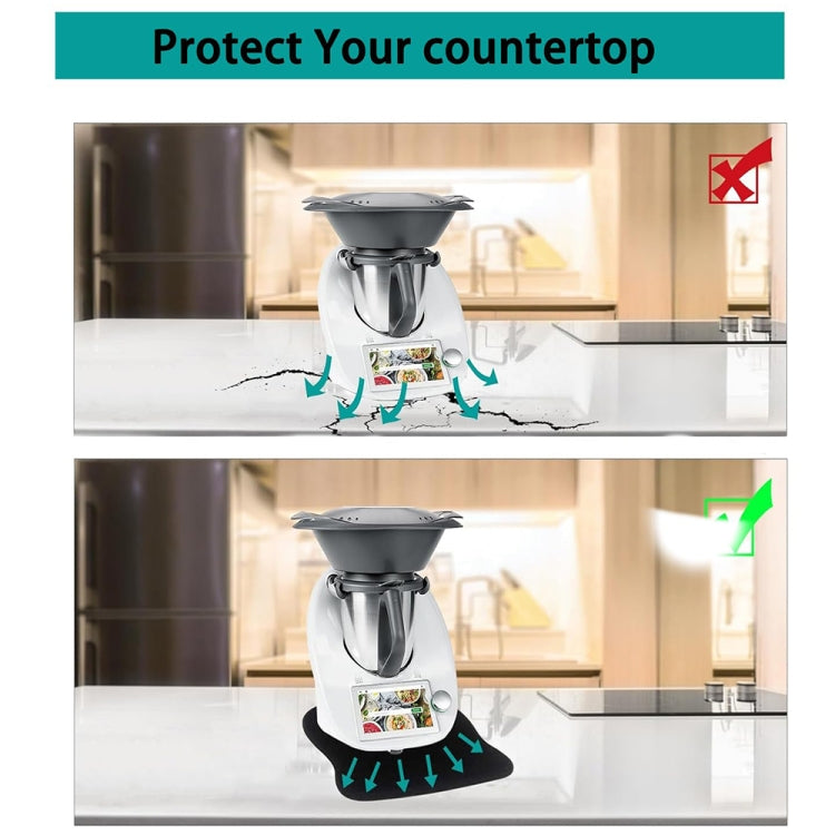 For Thermomix TM5 TM6 TM21 TM31 Sliding Pad Anti-Fouling Pad