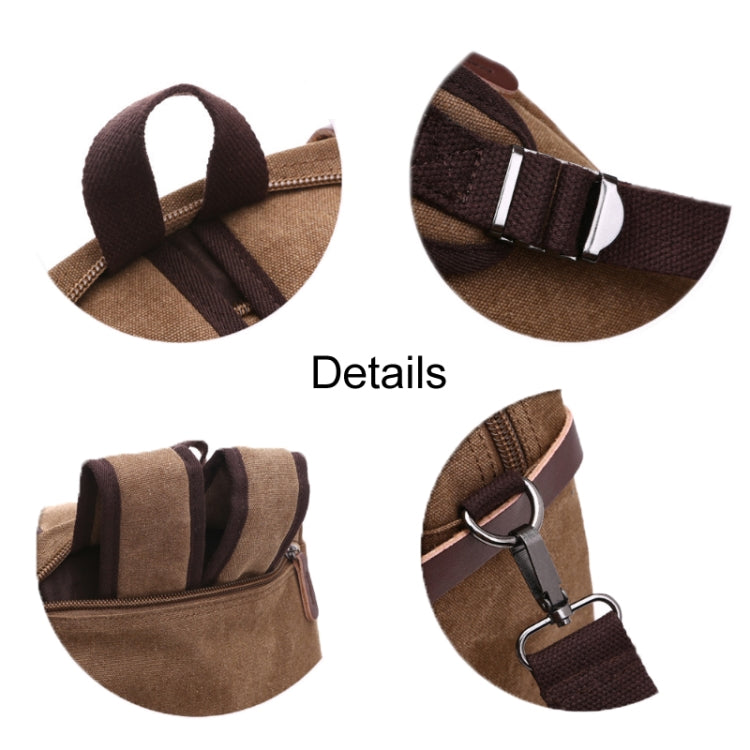 Casual Canvas Three-Purpose Business Briefcase Computer Bag