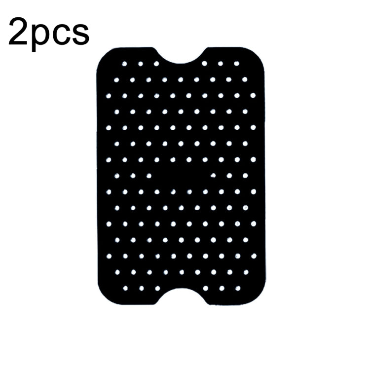 For NINJA DZ201 DZ401 Air Fryers 2pcs Silicone Pad Rectangular Liner