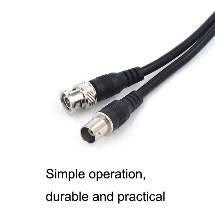 BNC Male To Female Connection Cable Full Copper HD Video Coaxial Cable, Length: