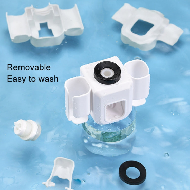 Electric Toothbrush Holder Automatic Toothpaste Squeezer Bathroom Wall Mounted Toothpaste Holder