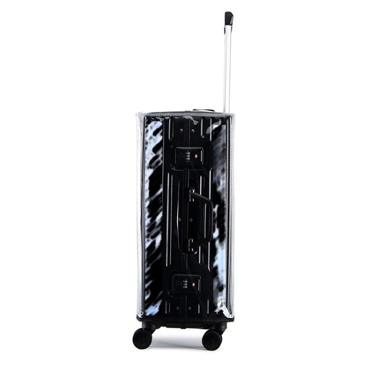 Rimless Transparent Waterproof PVC Trolley Suitcase Cover Dustproof Protective Cover