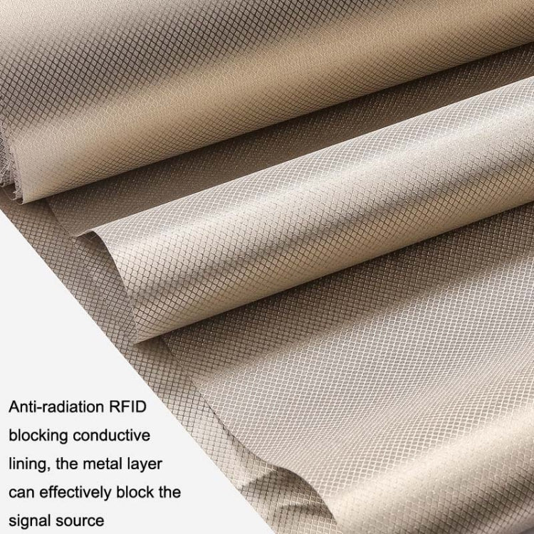 ZD-LG-008 Lingge Anti-radiation Signal Shielding Lining EMF / EMI / RF / RFID Soft Cloth, Size: