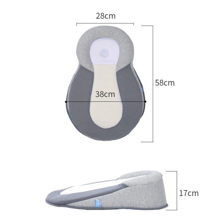 Baby Breastfeeding Pillow Lying Feeding Baby Anti-spitting Milk Slope Pad