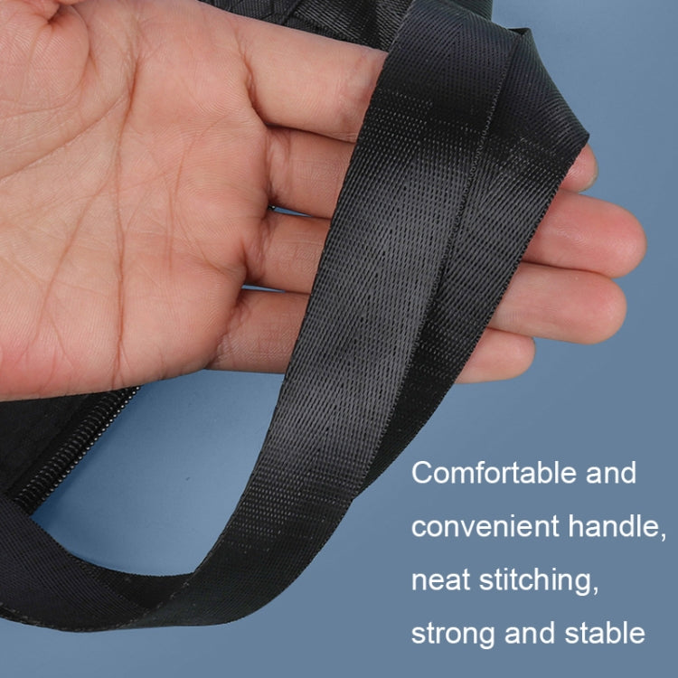 A3-8133 Large-capacity Handheld Zipper File Bag Oxford Cloth Waterproof Art Storage Bag