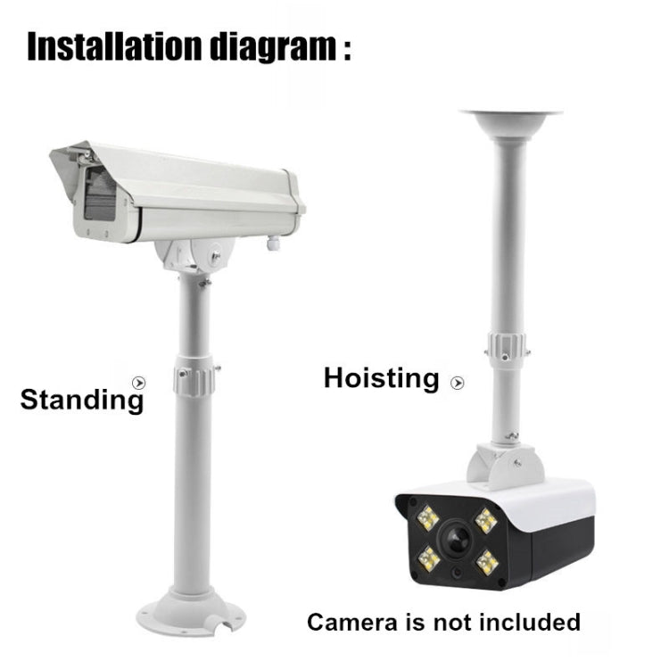 Telescopic I-Type Monitoring Bracket Hanging Closed-Circuit Aluminum Alloy Bracket