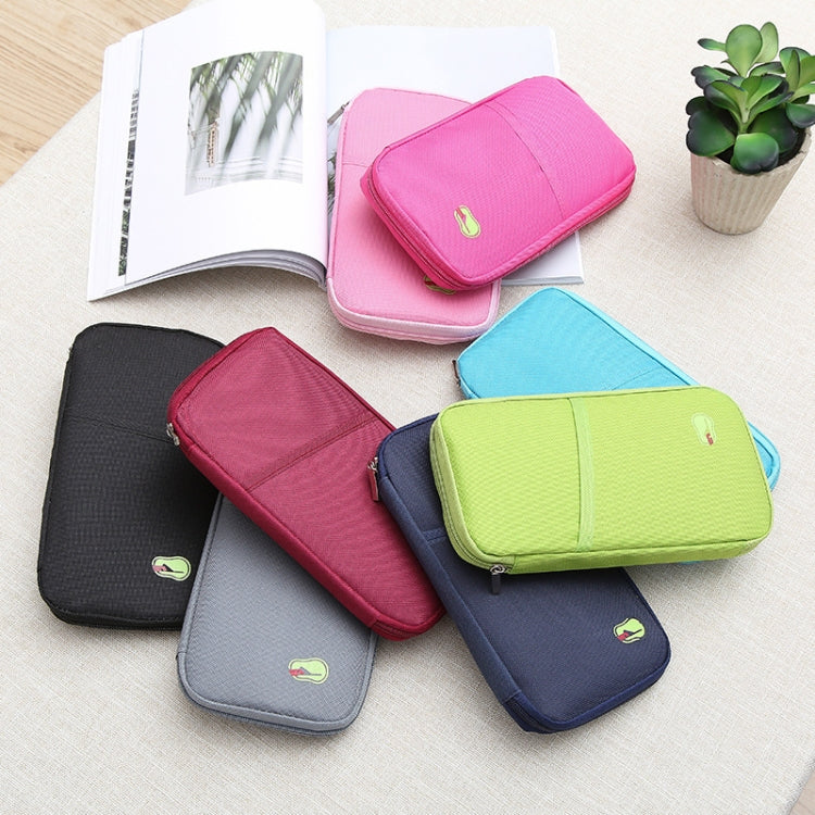 Travel Storage Passport Document Bag Multifunctional Ticket Holder Card Holder
