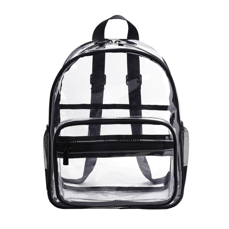 PVC Transparent Waterproof Backpack Student School Bag