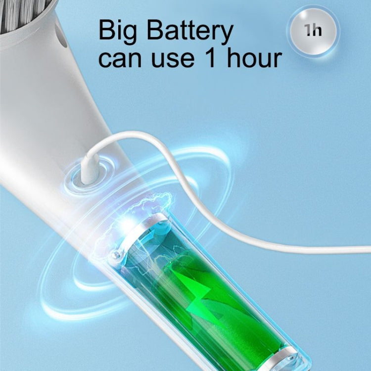 Multifunctional Electric Cleaning Brush Handheld Kitchen Dishwashing Brush with 5 Replacement Heads, 5 In 1 Brush Head +Machine