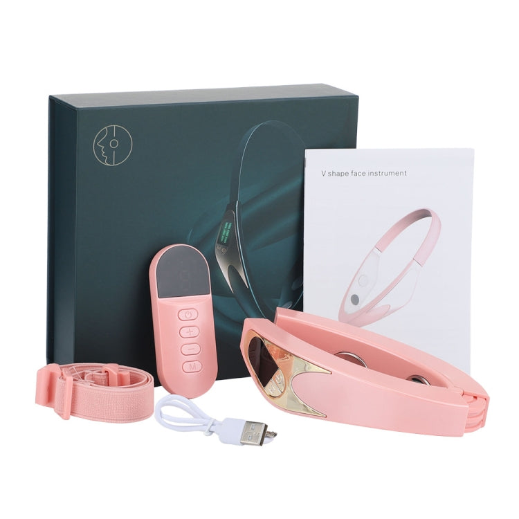 Microcurrent EMS Face Thinning Instrument Red Blue Light Skin Rejuvenation Beauty Instrument