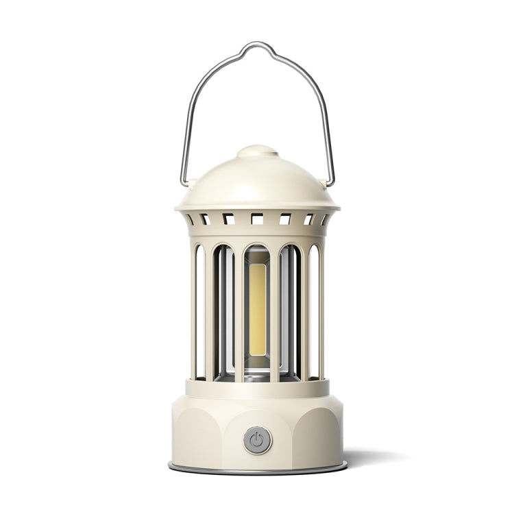 Battery Model COB Portable Outdoor Camping Lamp Atmosphere Tent Lamp Retro Lamp, Battery Small Green, Battery Small Black, Battery Small Beige, Battery Small Red, Battery Large Beige, Battery Large Black, Battery Large Green, Battery Large Red