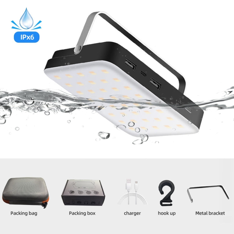 Outdoor Camping LED Light Waterproof USB Rechargeable Lighting