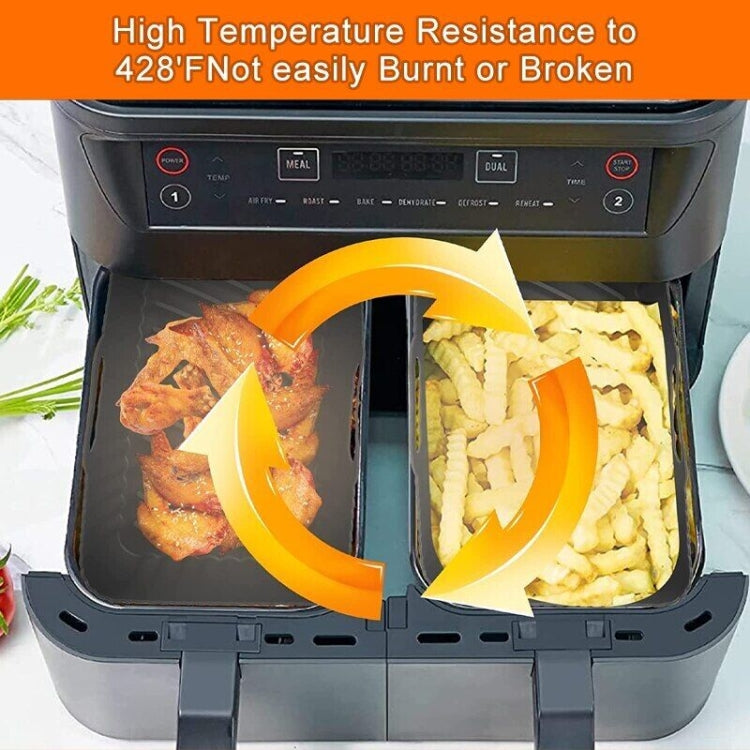 For Ninja DZ201 Air Fryer Silicone Mat Foldable Reusable Basket Tray