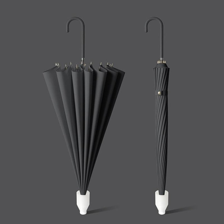 16 Bone Automatic Long Handle Double Sunny And Rain Dual Use Umbrella