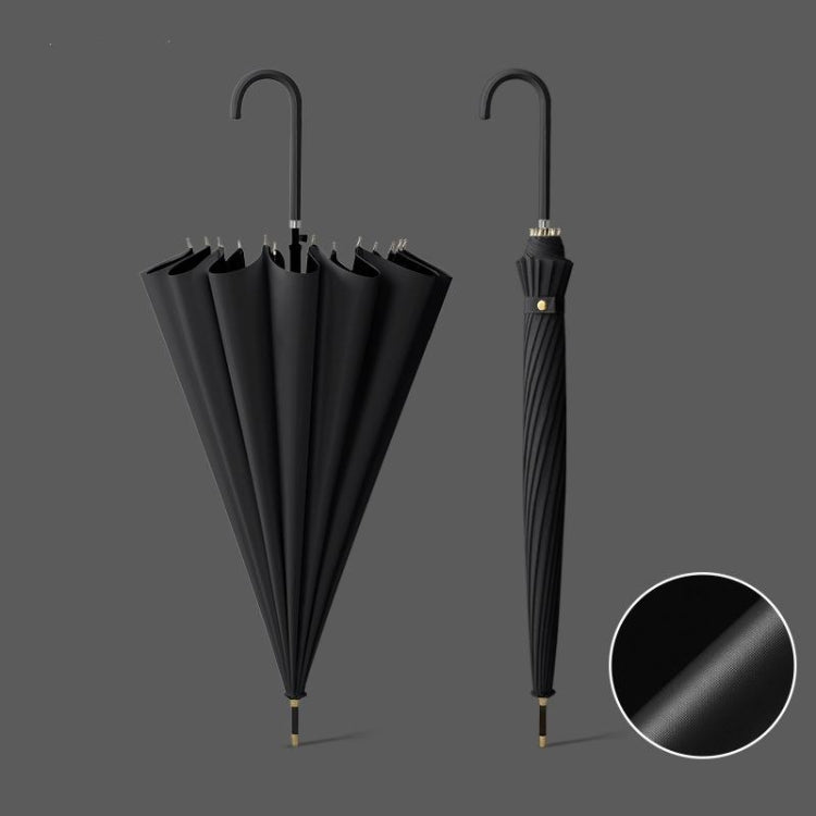 16 Bone Automatic Long Handle Double Sunny And Rain Dual Use Umbrella