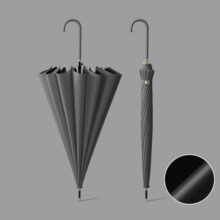 16 Bone Automatic Long Handle Double Sunny And Rain Dual Use Umbrella