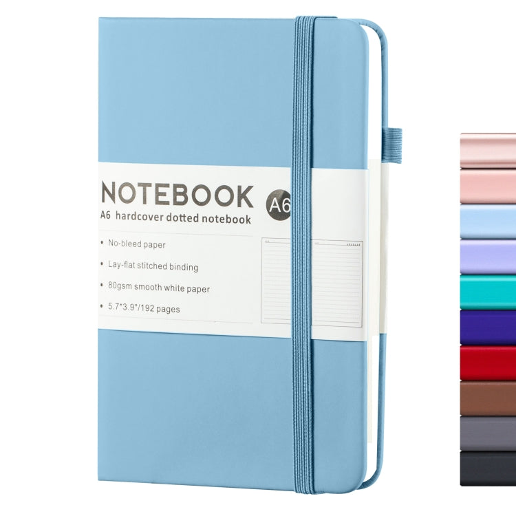 A6 PU Leather Notebook Business Notepad 96 Sheets Inner Pages