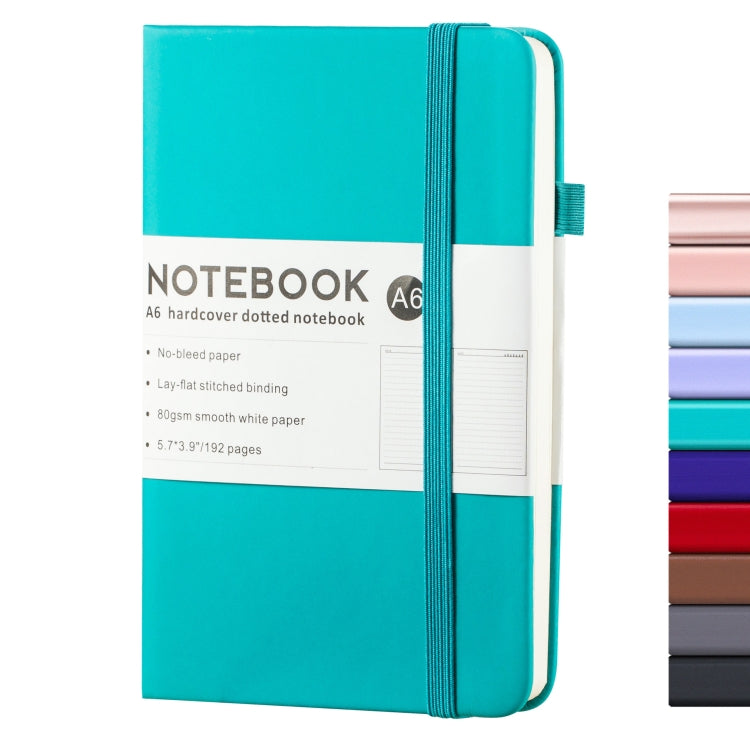 A6 PU Leather Notebook Business Notepad 96 Sheets Inner Pages