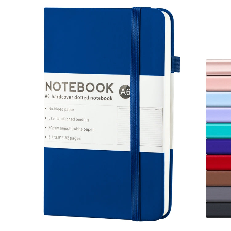 A6 PU Leather Notebook Business Notepad 96 Sheets Inner Pages